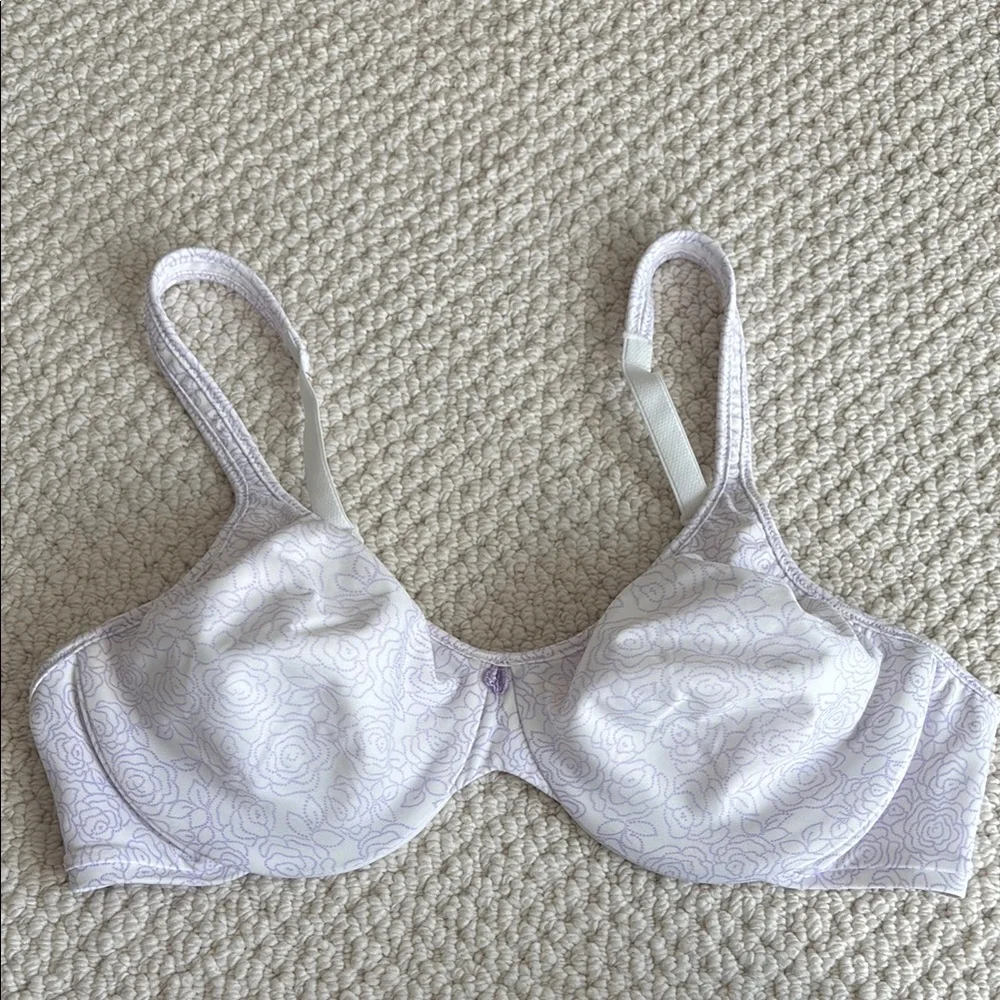 Bali Passion for Comfort Smoothing Underwire Bra 3383 Lilac Rose - Picture 2 of 7